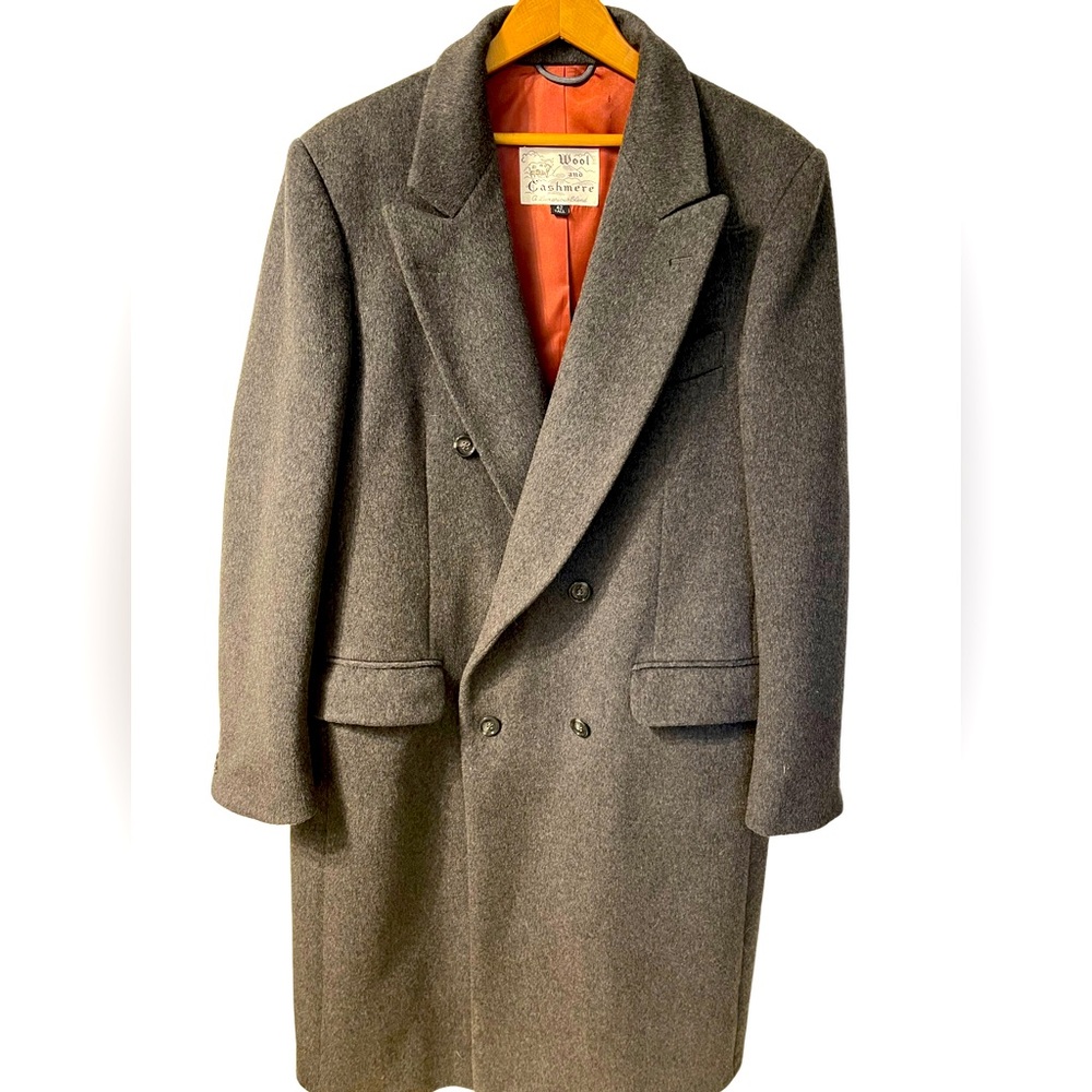 Men’s Cashmere Coat - Lanificio Vallombrosa